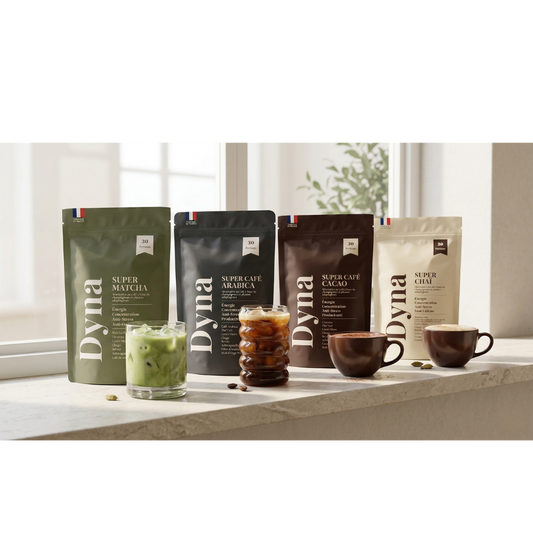 Toutes les recettes Dyna : Shot, Latte, Tonic et plus encore